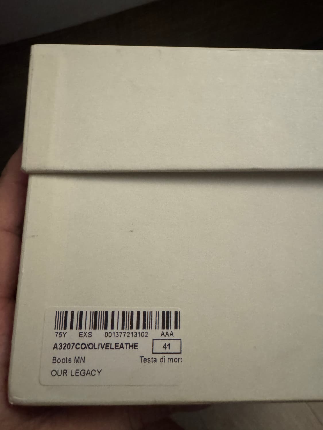 아워레가시 카미온 부츠 올리브 41사이즈 상품이미지5