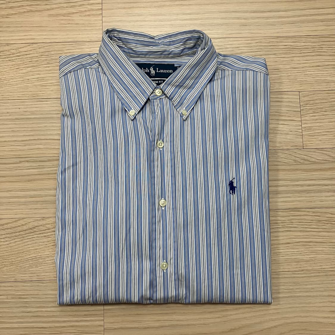 [Polo] 폴로 랄프로렌 스트라이프 셔츠 스카이블루 상품이미지8