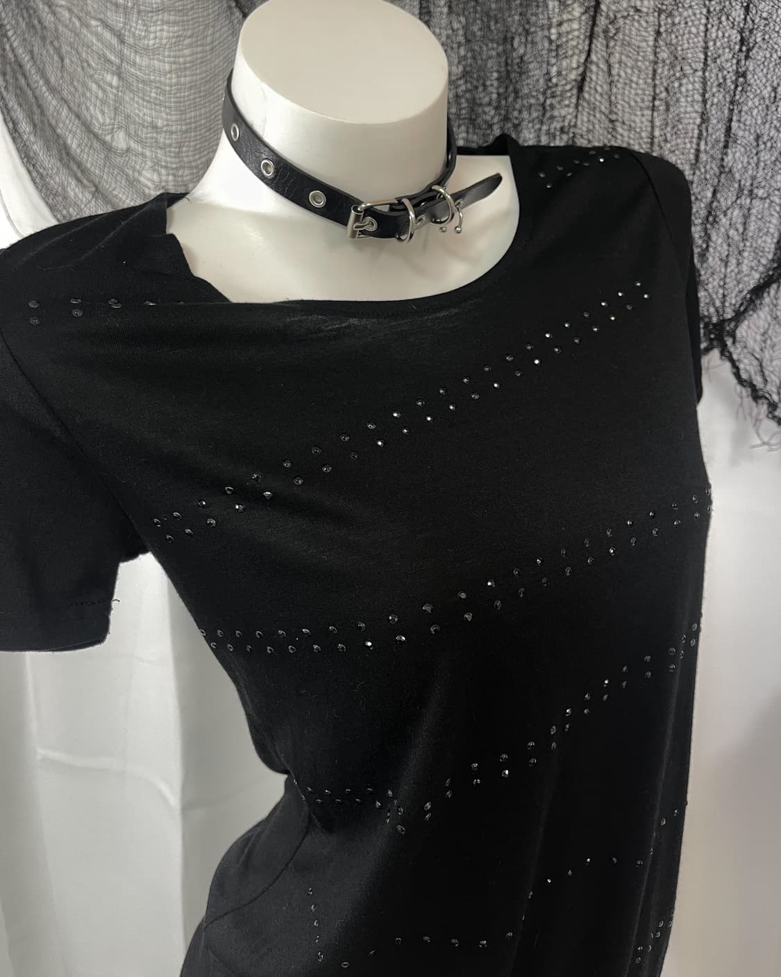 black cubic t-shirt 상품이미지3