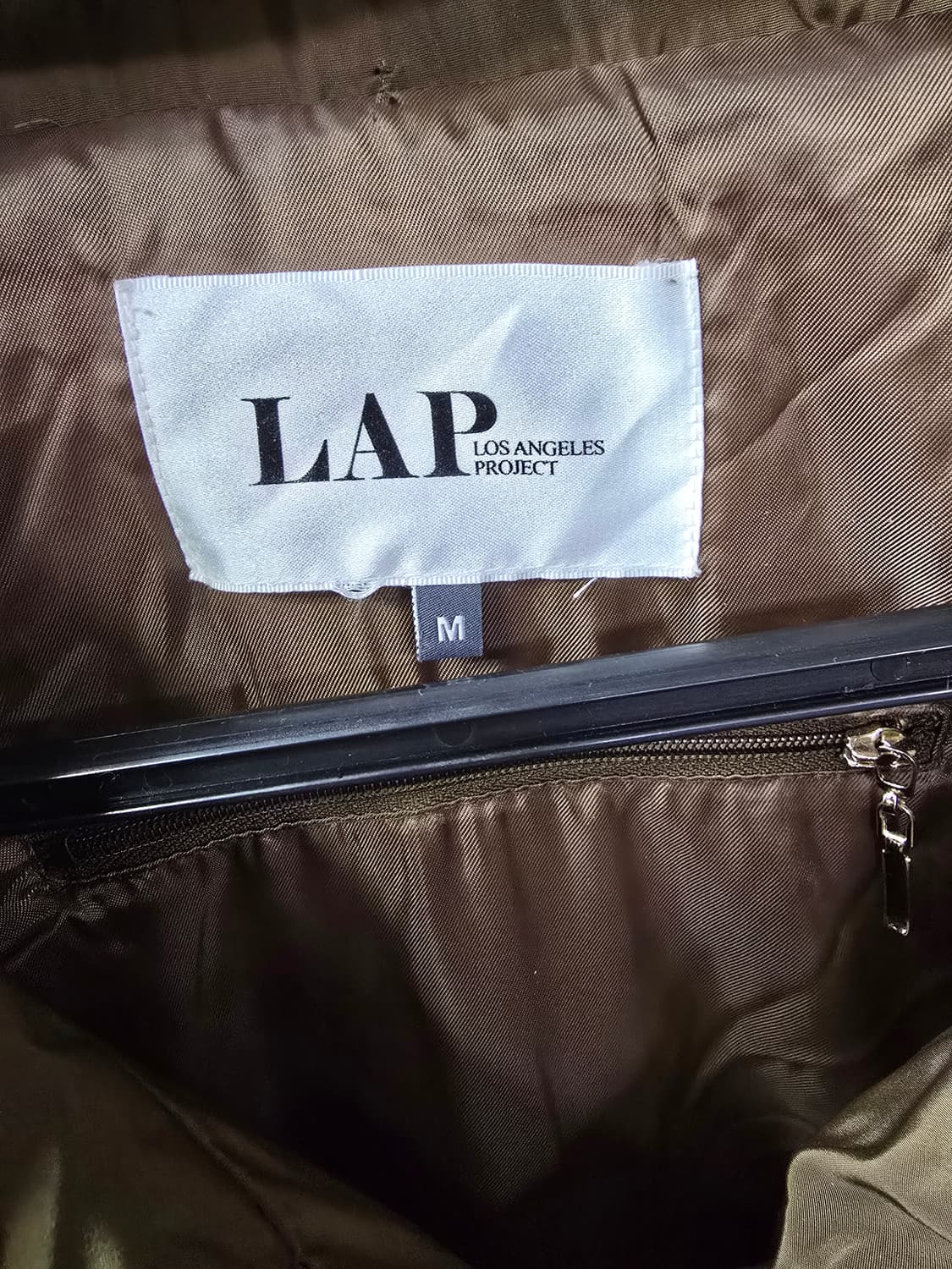 LAP 여성 패딩 점퍼 카키색 (1403) 상품이미지3