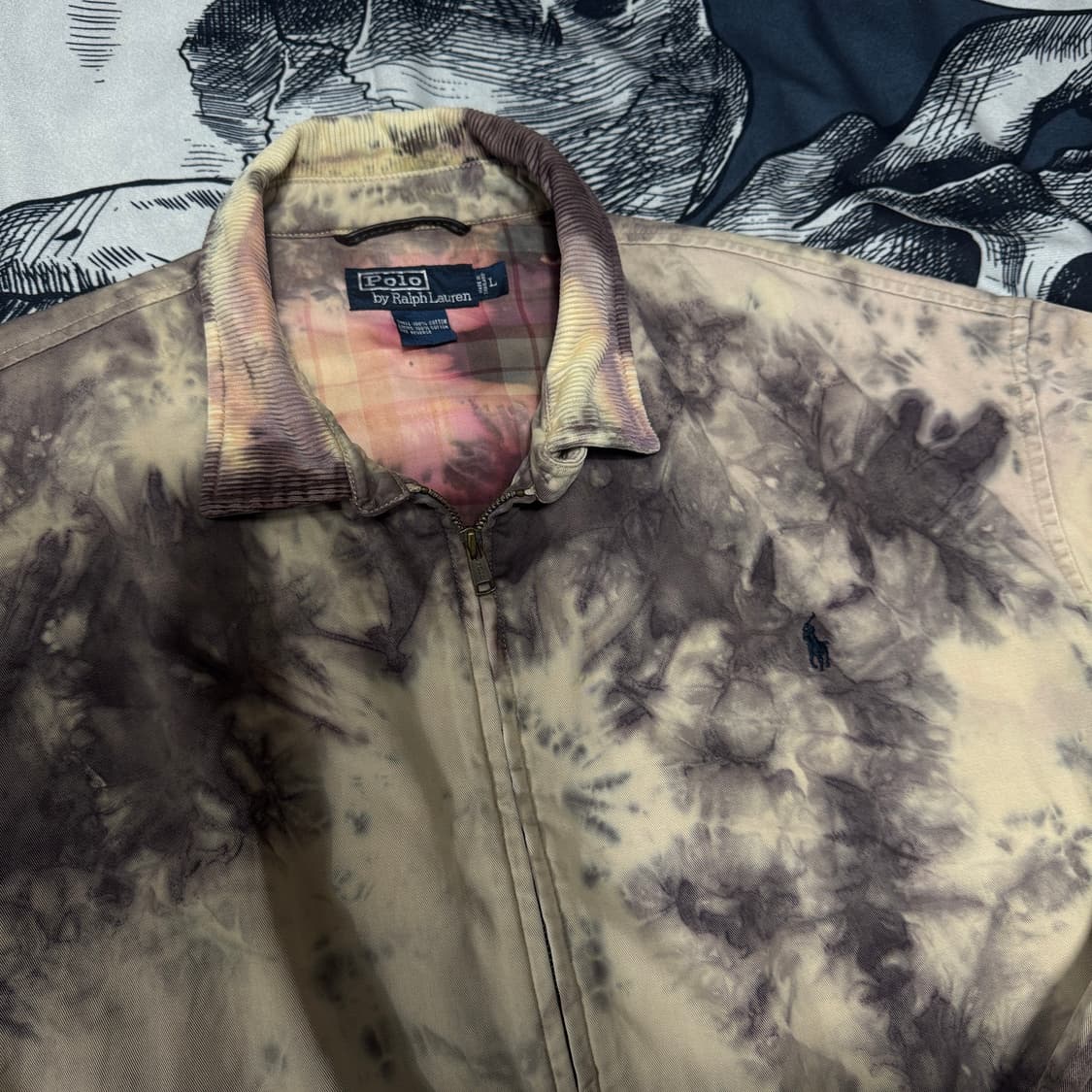 폴로 랄프로렌 나염 희귀 자켓 L사이즈  상품이미지3