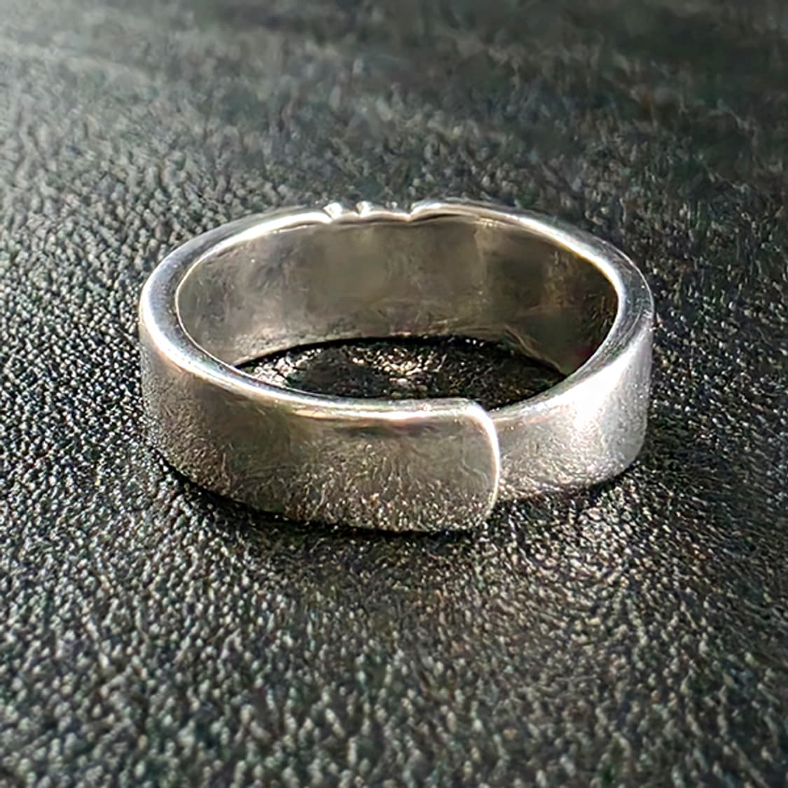 Cinnabar 실버 남자 엔틱 빈티지 명품 고대 스퀘어 레드 반지 상품이미지4