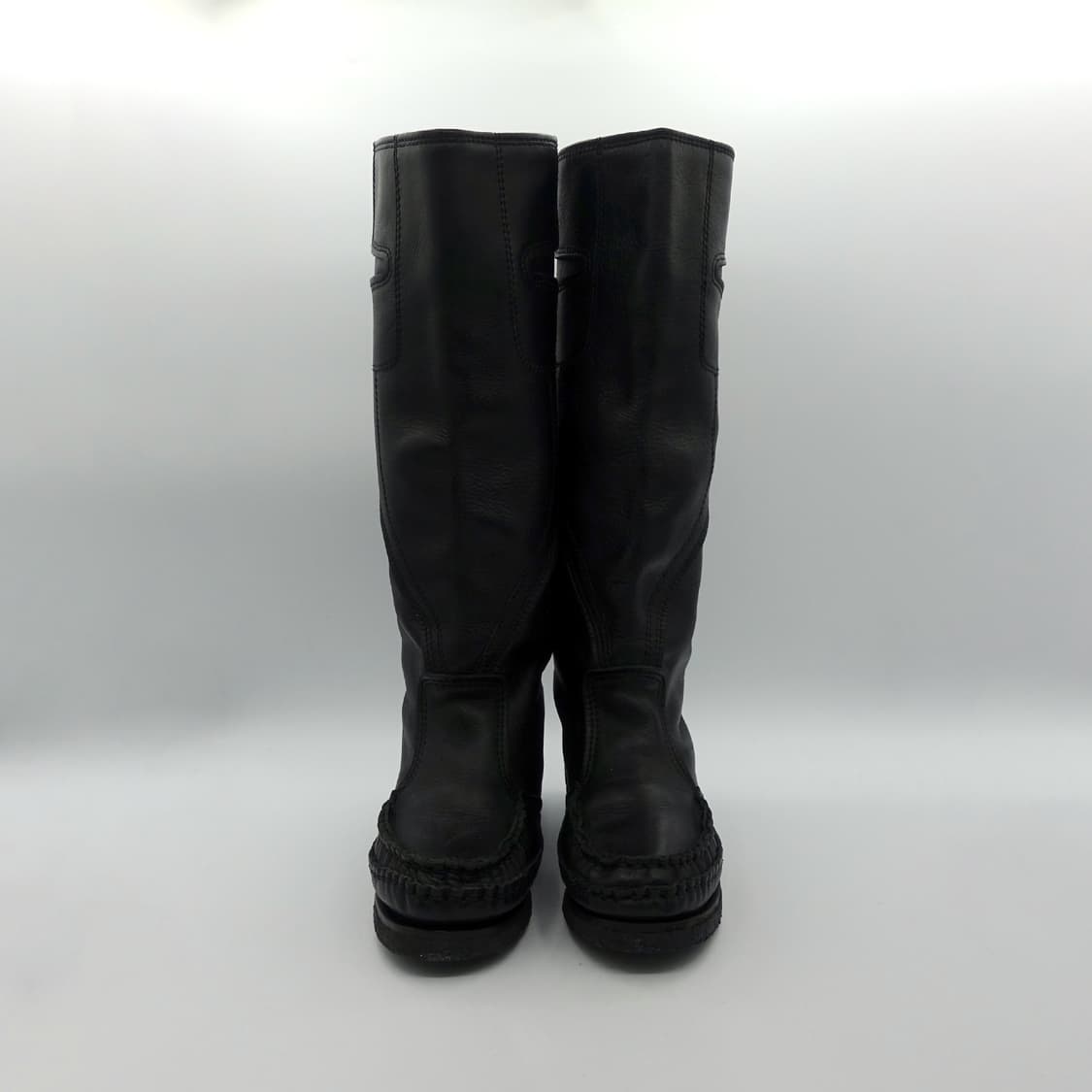 [S,230~235] ZUCCA 주카 롱 레더 부츠 상품이미지4