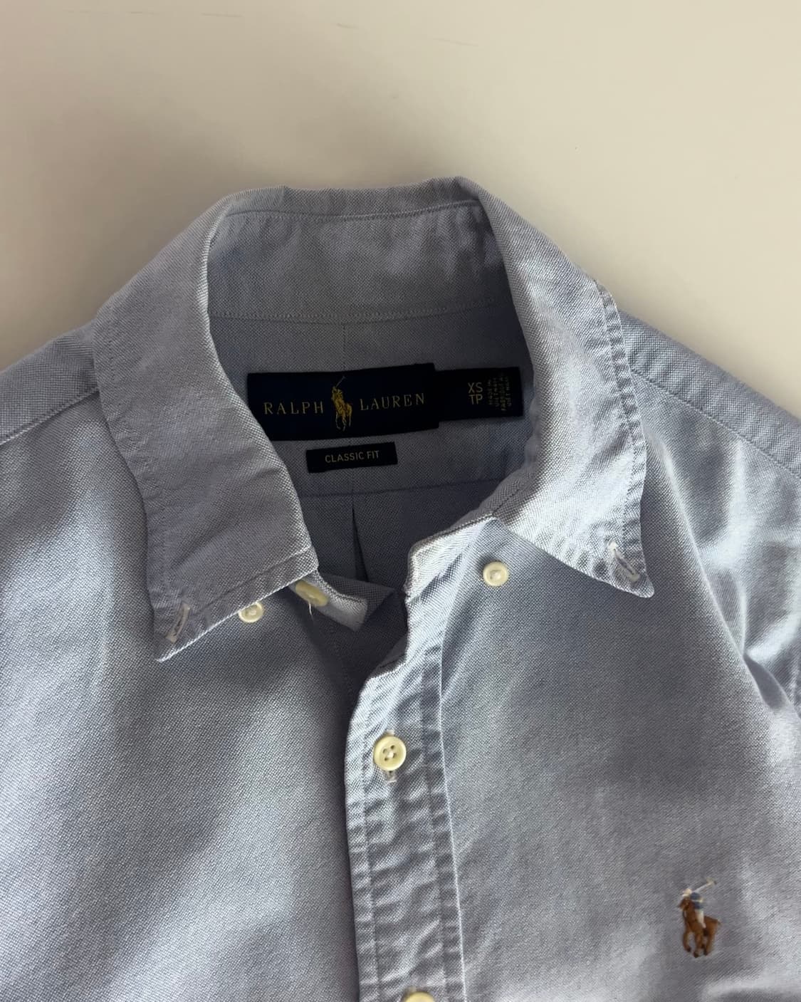 폴로 랄프로렌 옥스포드 셔츠 XS 상품이미지4