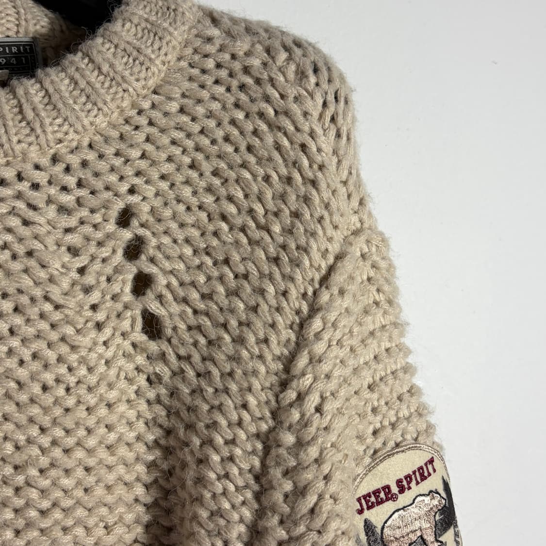 지프 니트 스웨터 (무료배송) 상품이미지3