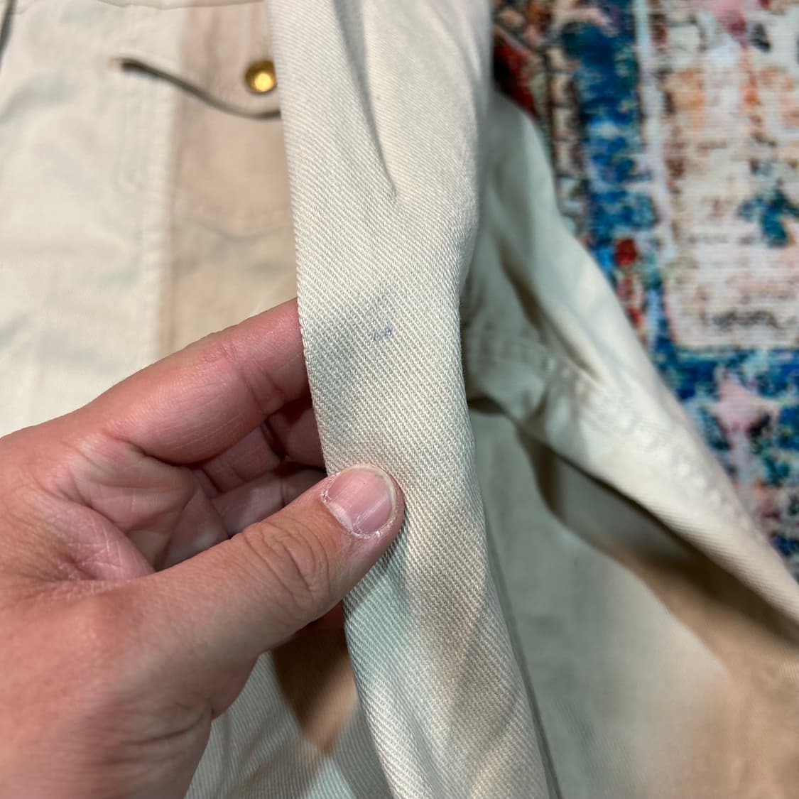 [XL] 로렌 랄프로렌 베이지 데님자켓  상품이미지6