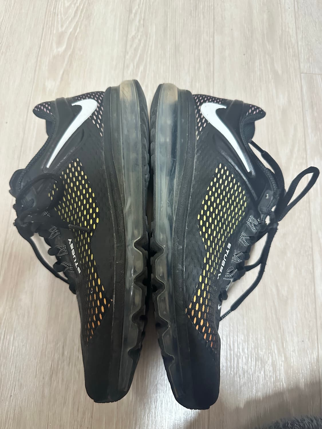 나이키 x 스투시 에어맥스 2013 블랙 285 상품이미지3