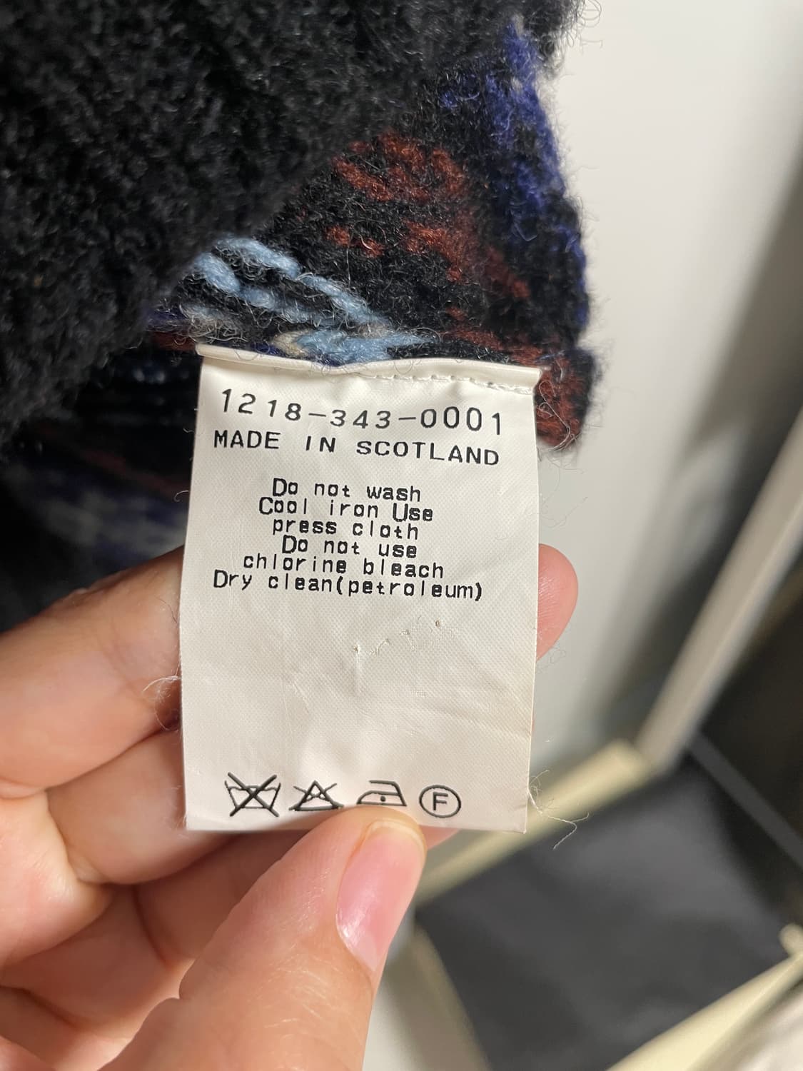 Jamieson's 니트 조끼 상품이미지3