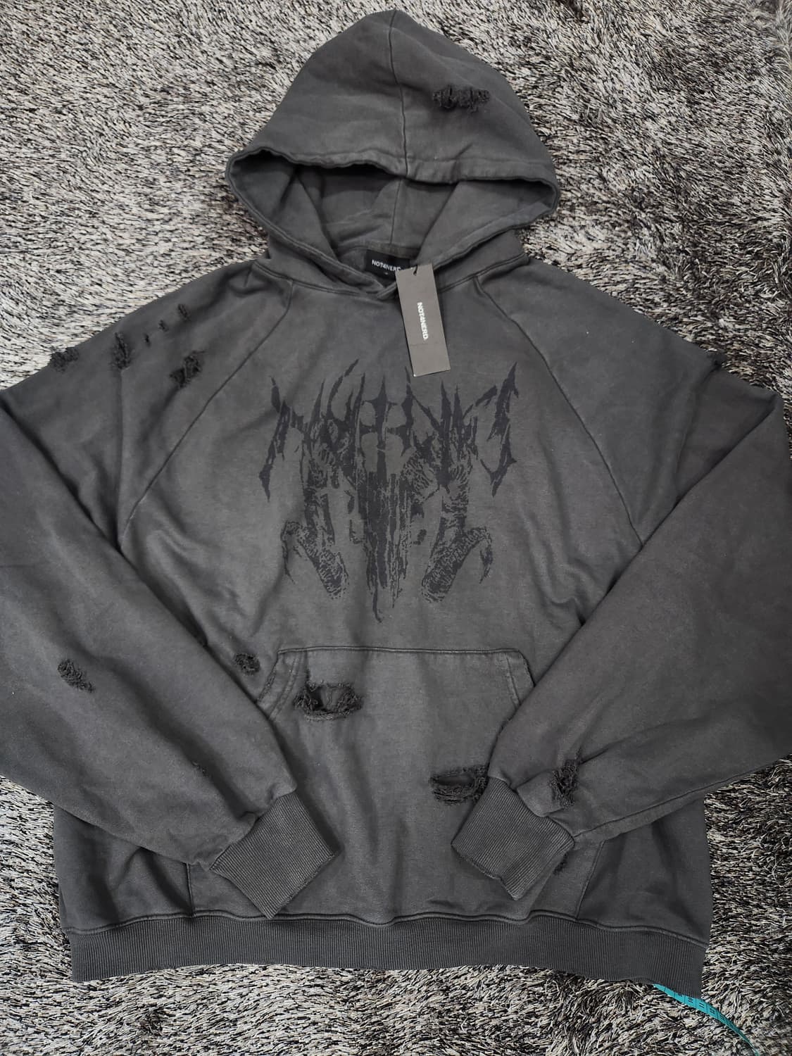 낫포너드 후드티셔츠 새상품xl 상품이미지1