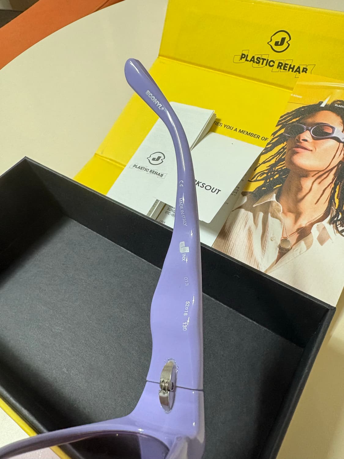 PLASTIC REHAB 라벤더 선글라스 풀세트(가격내림급처) 상품이미지3