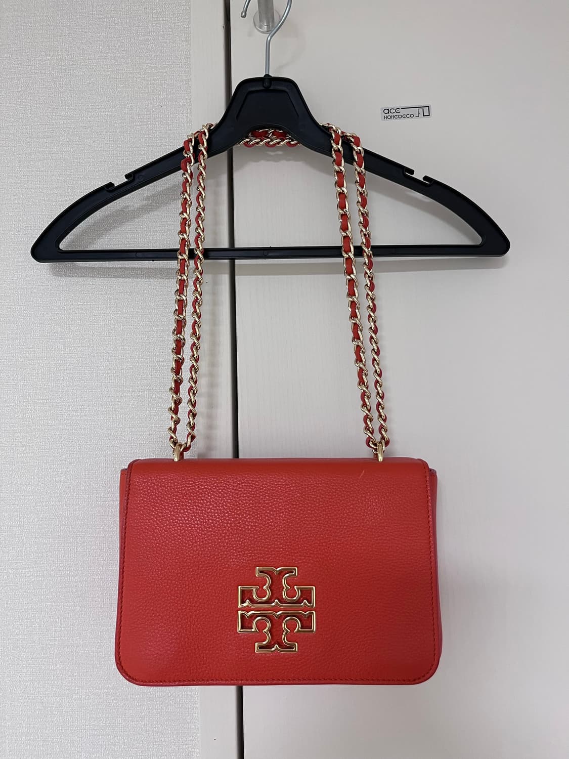 토리버치 어드저스터블 체인 숄더백 스파이스트 오렌지 상품이미지4