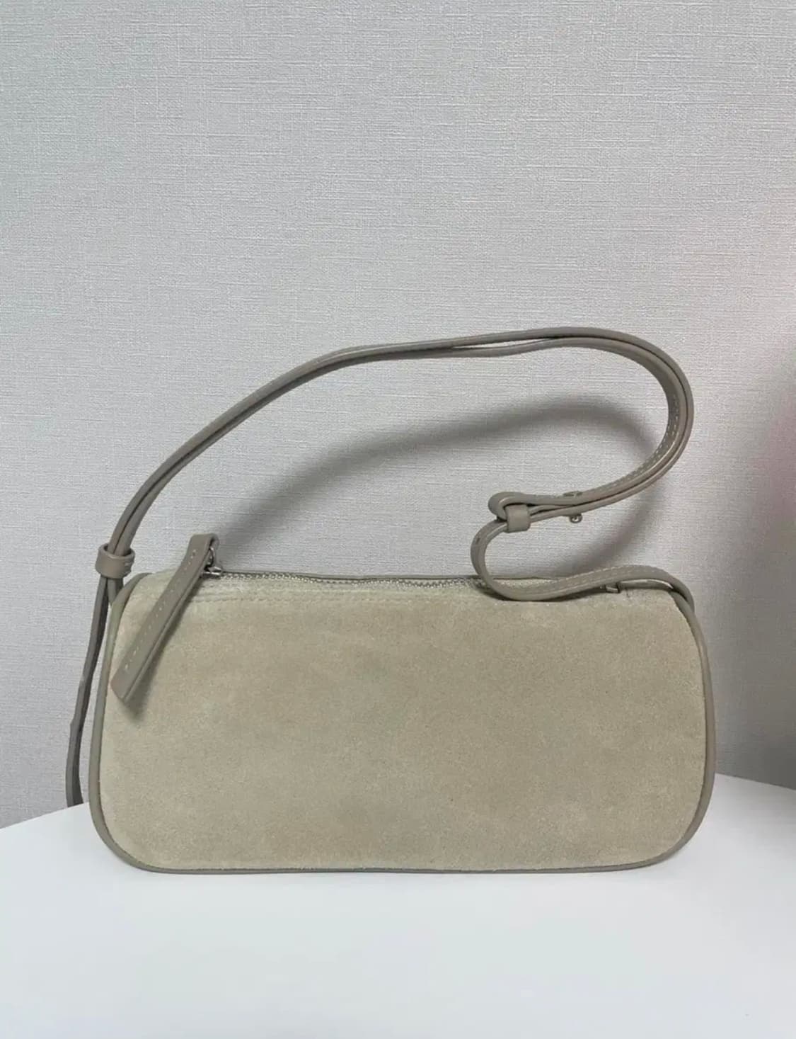 rrace fav bag suade 카키베이지 상품이미지2