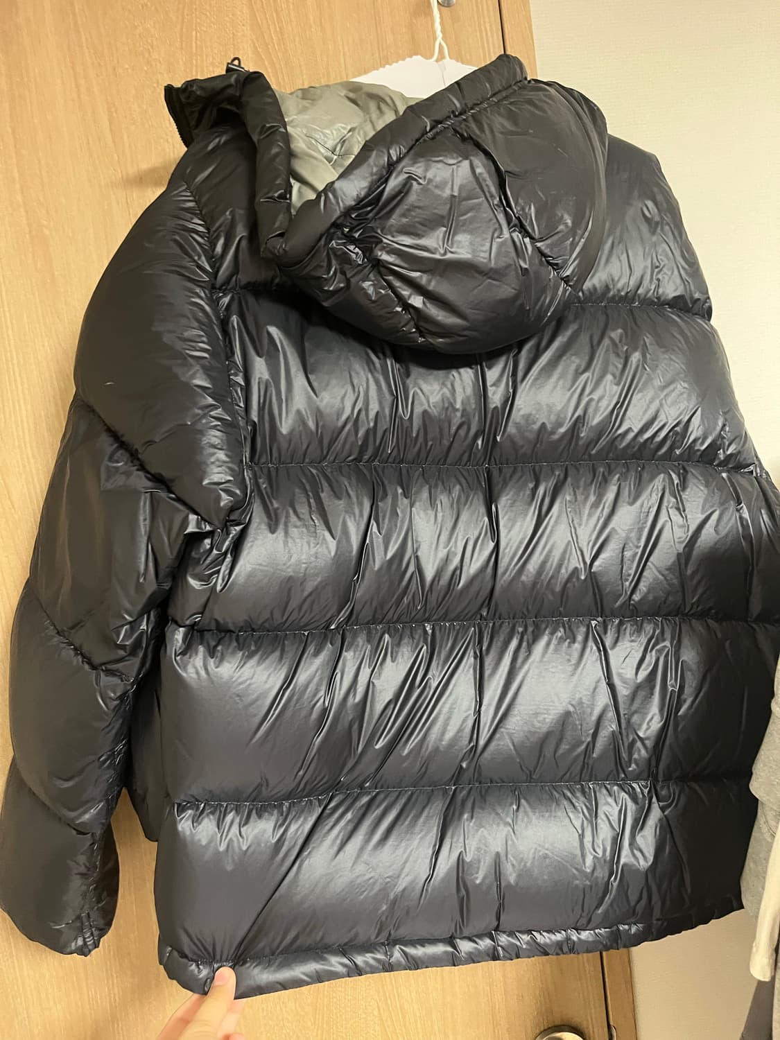 스투시 다운 파카 마이크로 랍스타 푸퍼 패딩 블랙 XL 상품이미지6