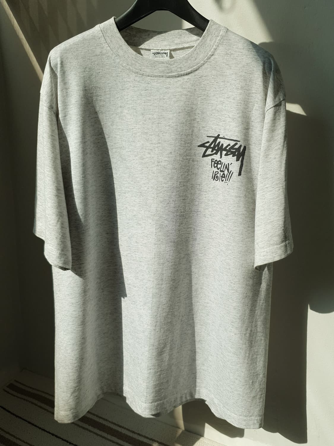 80s STUSSY print tee 상품이미지2