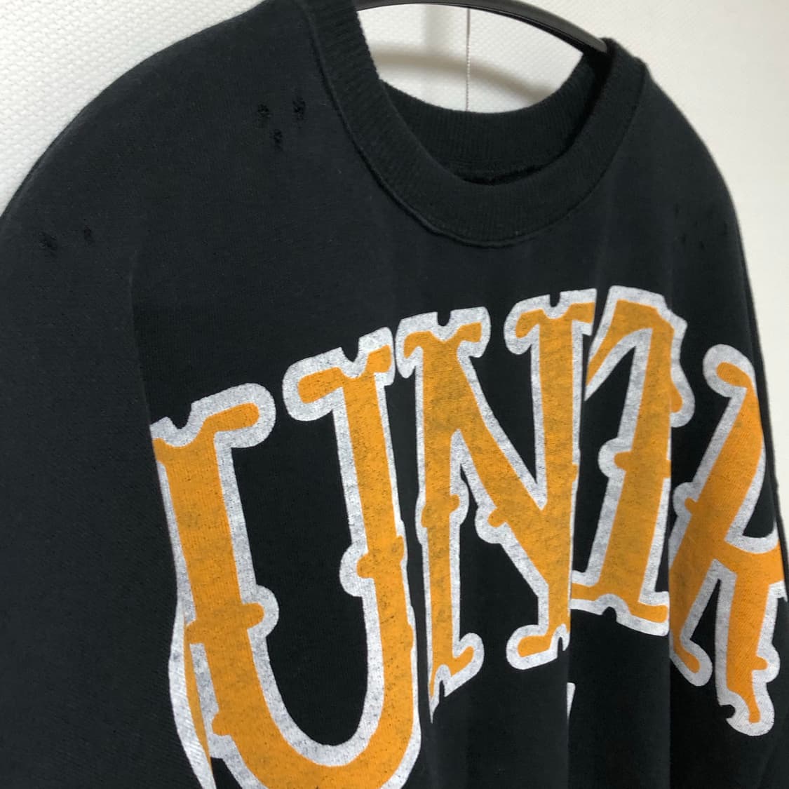 캐피탈 런드리 스웻 맨투맨 블랙 one size 상품이미지4