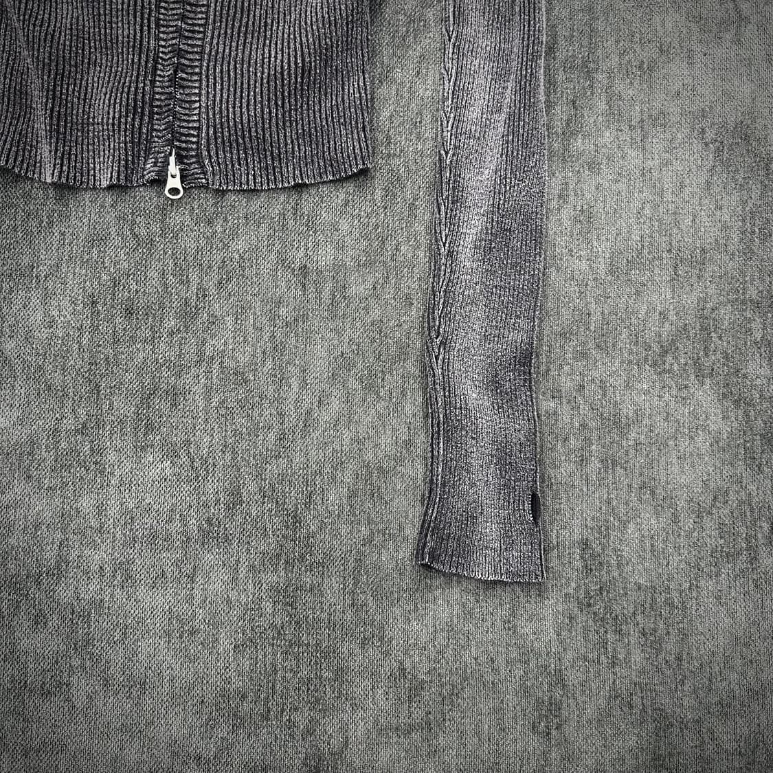 Stone washing 2 way crop jacket 상품이미지4