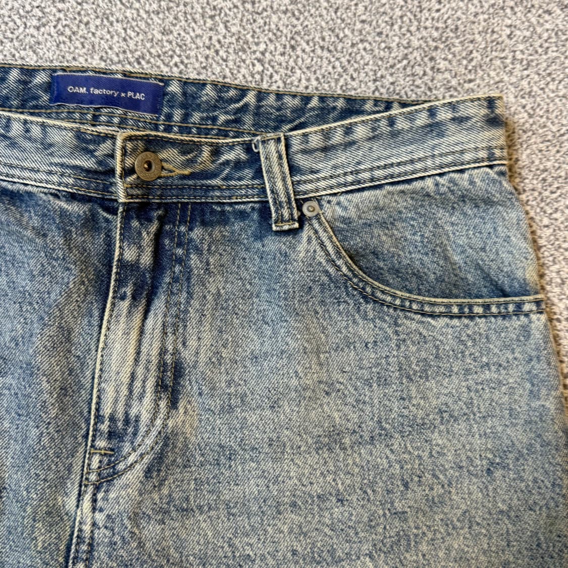 PLAC X OAM FACTORY 데님 34 상품이미지6