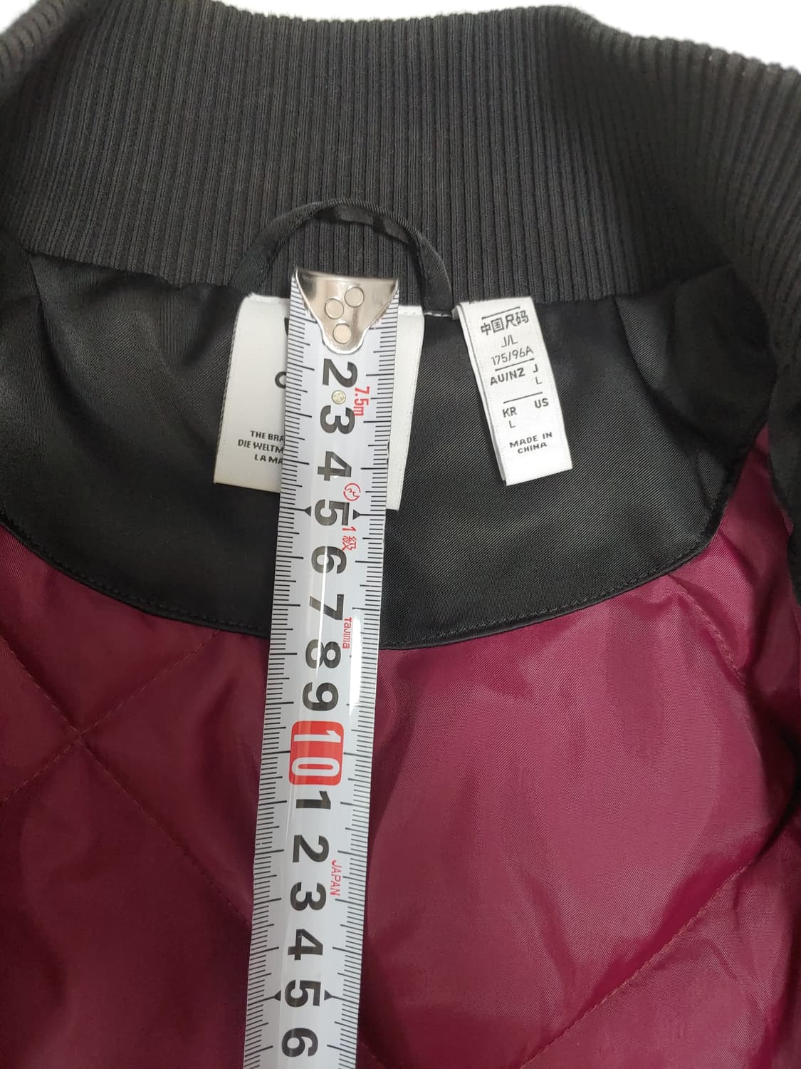 아디다스 사틴 바시티 자켓 상품이미지5
