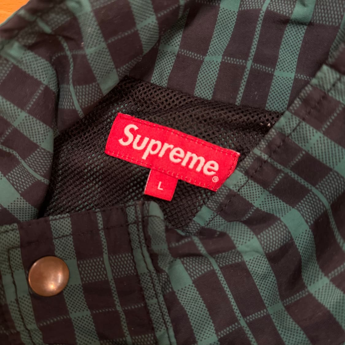 슈프림 풀오버 체크 자켓 - 18fw 상품이미지8