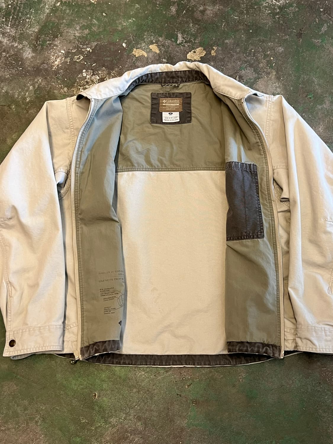 [M] 올드 콜롬비아 코튼 캔버스 필드 자켓 상품이미지6