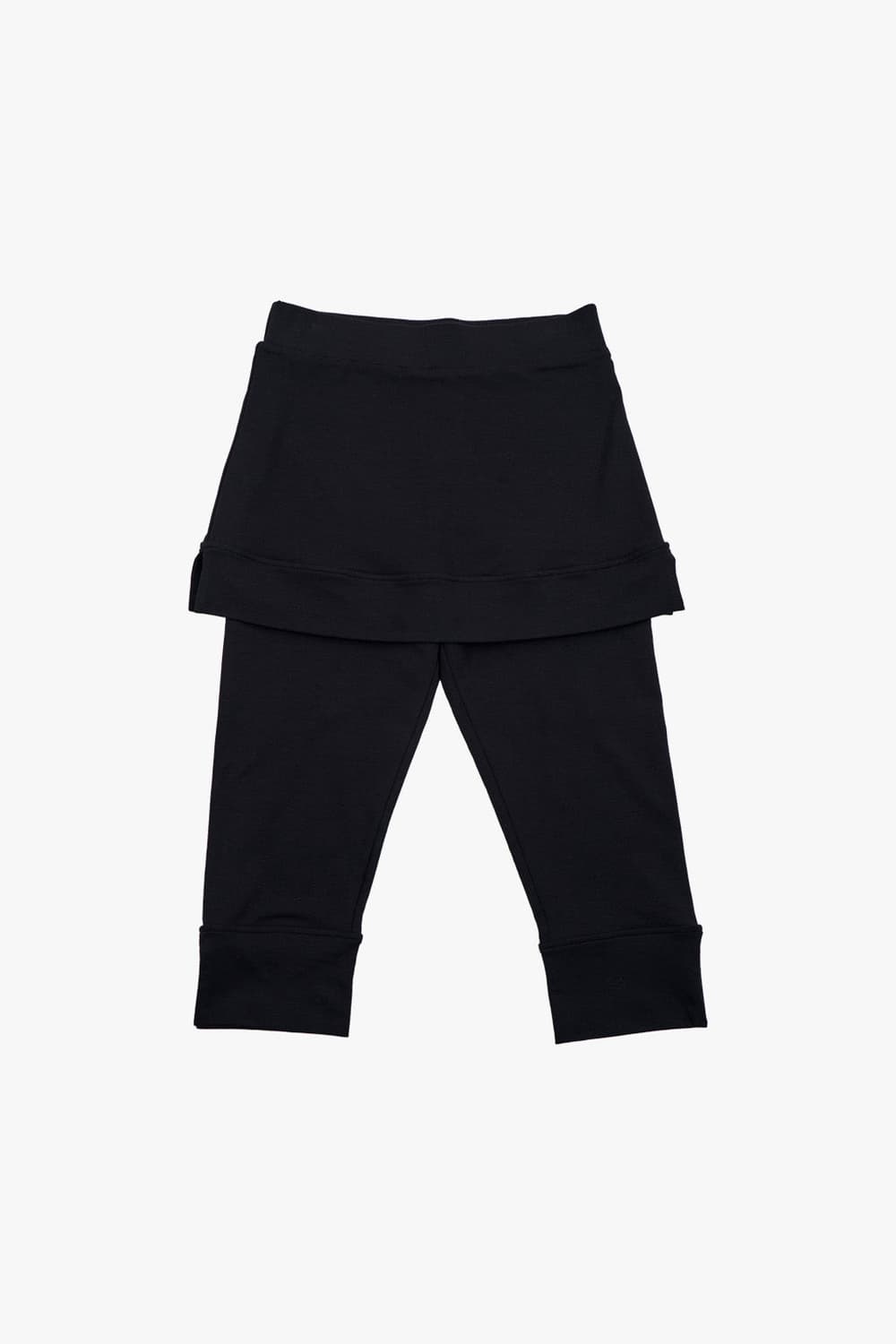 [HALOMINIUM] SWEAT SKIRT PANTS / BLACK 상품이미지3
