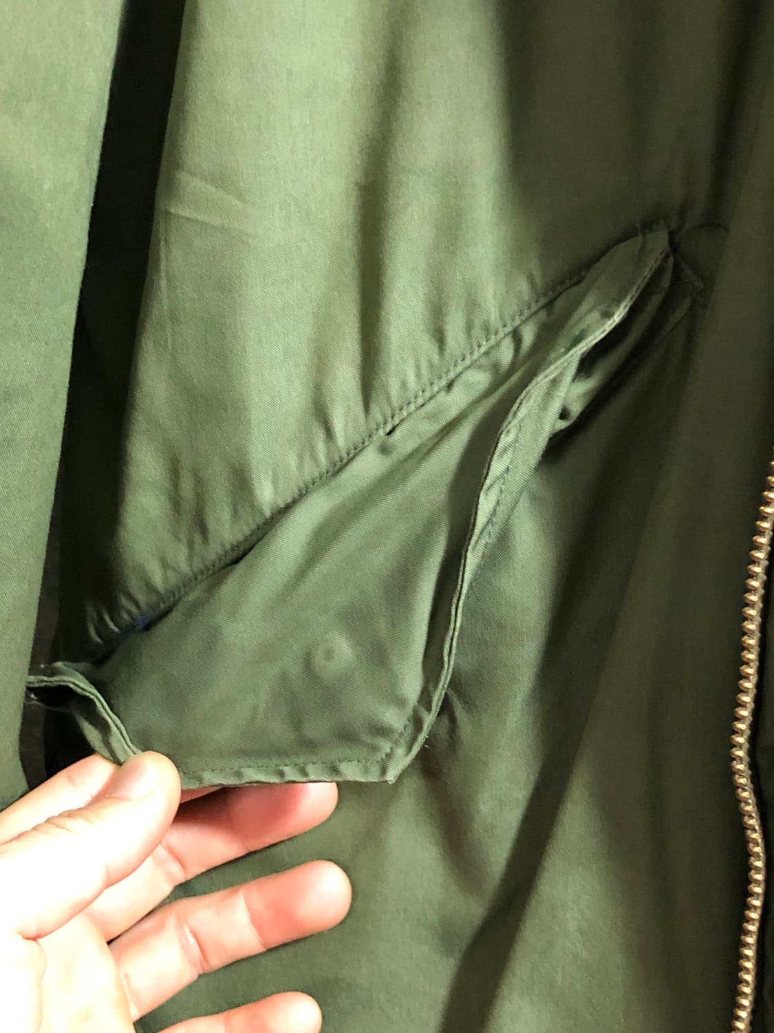 M65 피쉬테일 카본힐, 윈필드 야상 S(100-105) 상품이미지4