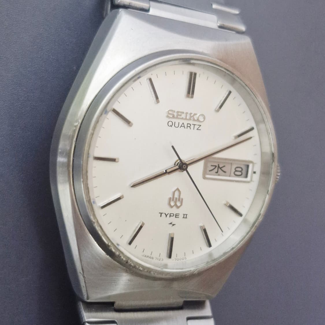 세이코 빈티지 TYPE 2 쿼츠시계 상품이미지2