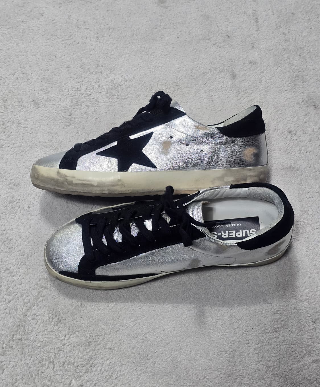 골든구스 비브람 실버 레더 슈퍼스타 41 상품이미지2