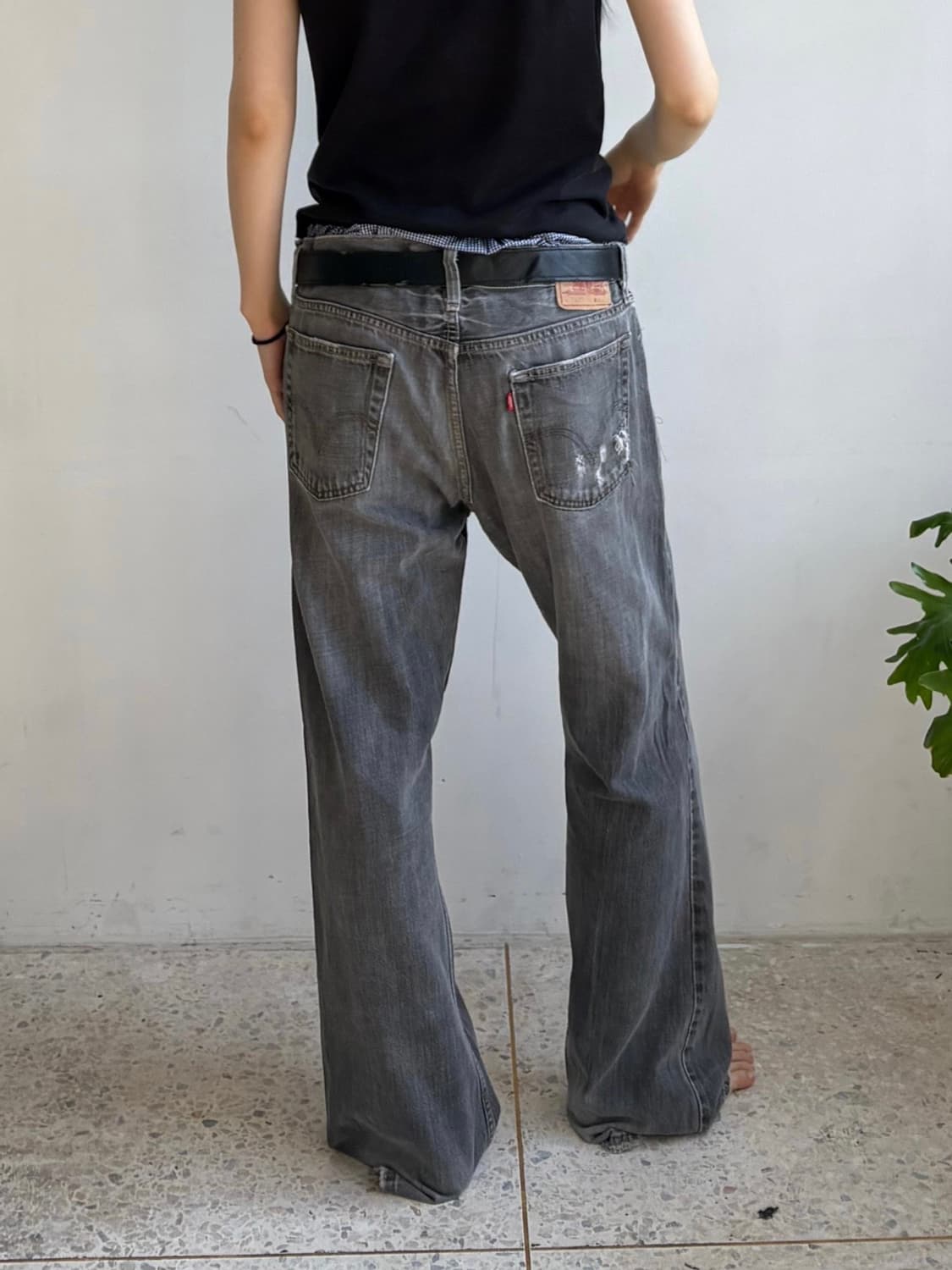 00's 리바이스 527 흑청  상품이미지3