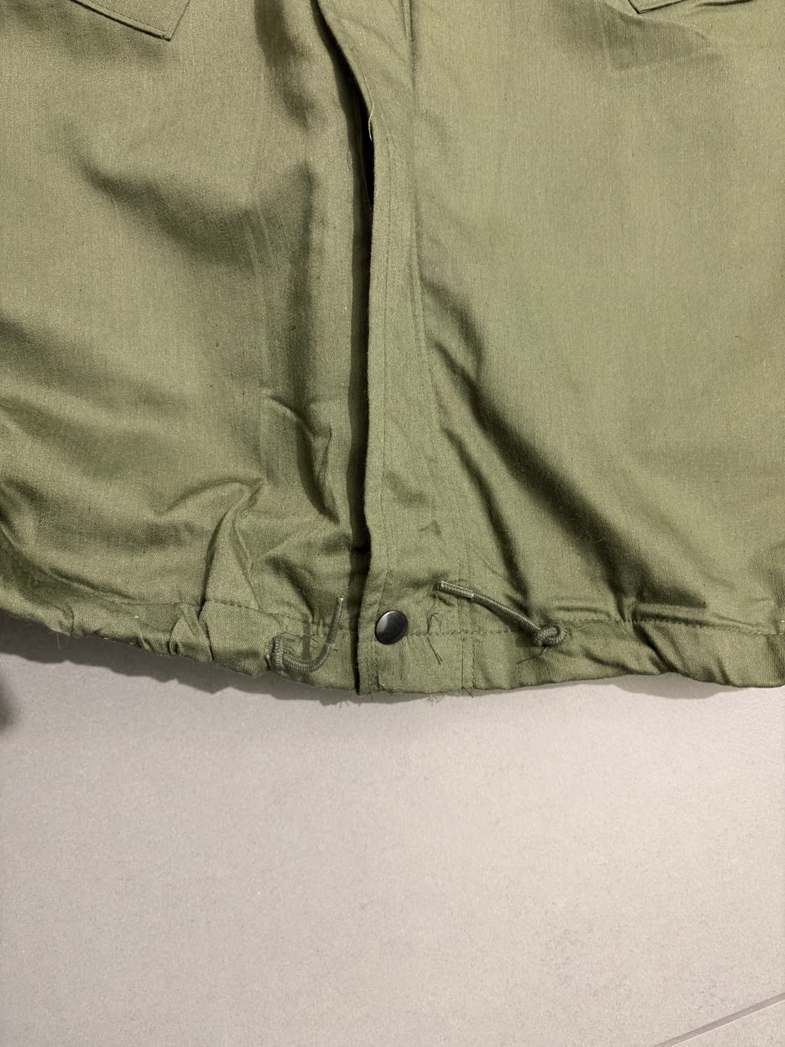 (새상품)70s US Army Class1 침투성 화생방 보호 자켓 상품이미지5