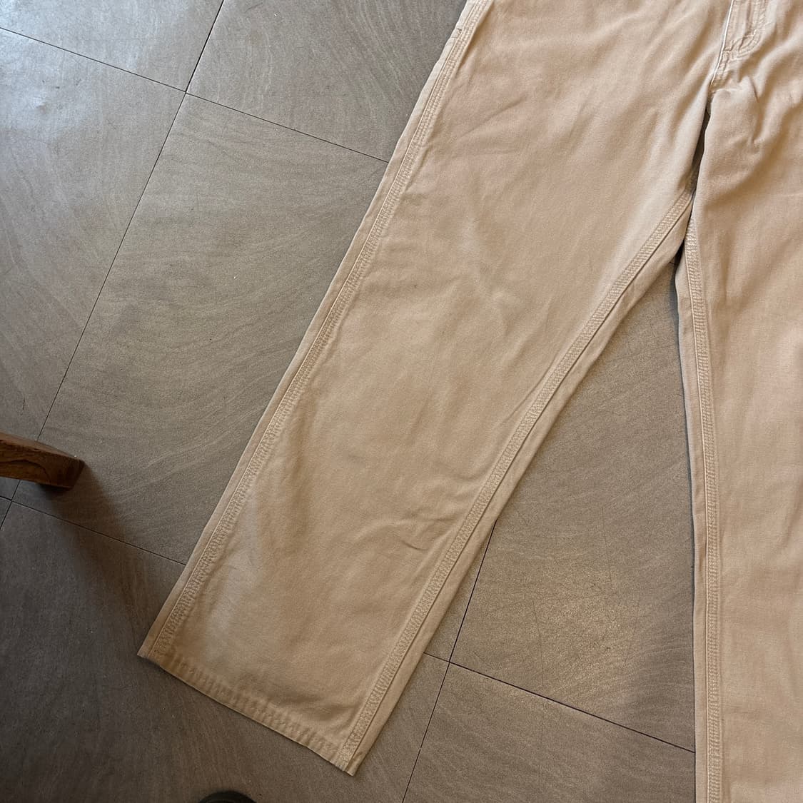 칼하트 오리지널 라이트 베이지 카펜터 팬츠 상품이미지7