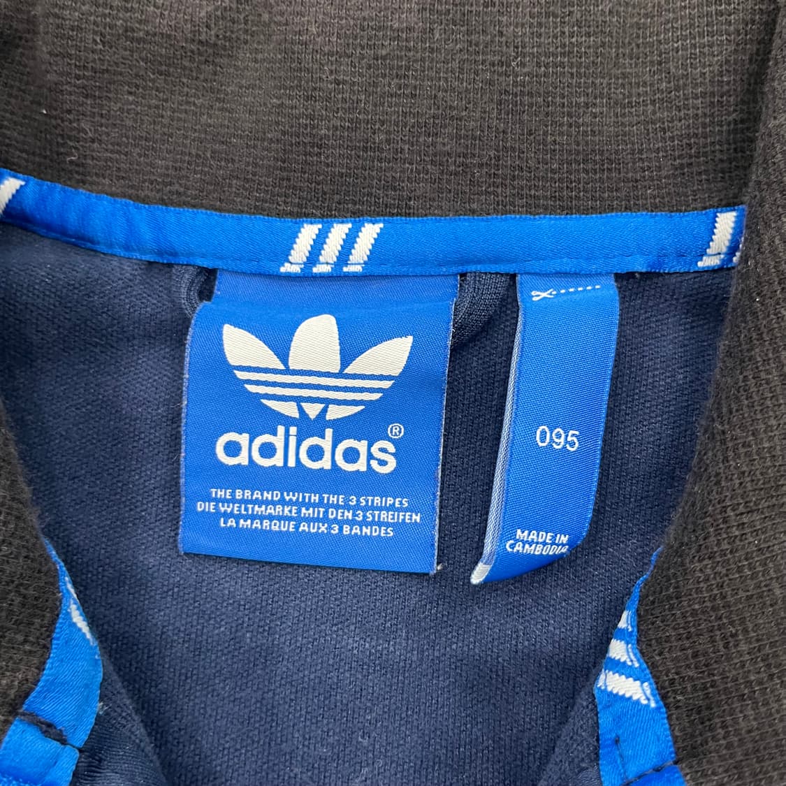 95 아디다스 네이비 파이어버드 져지 트랙자켓 상품이미지4