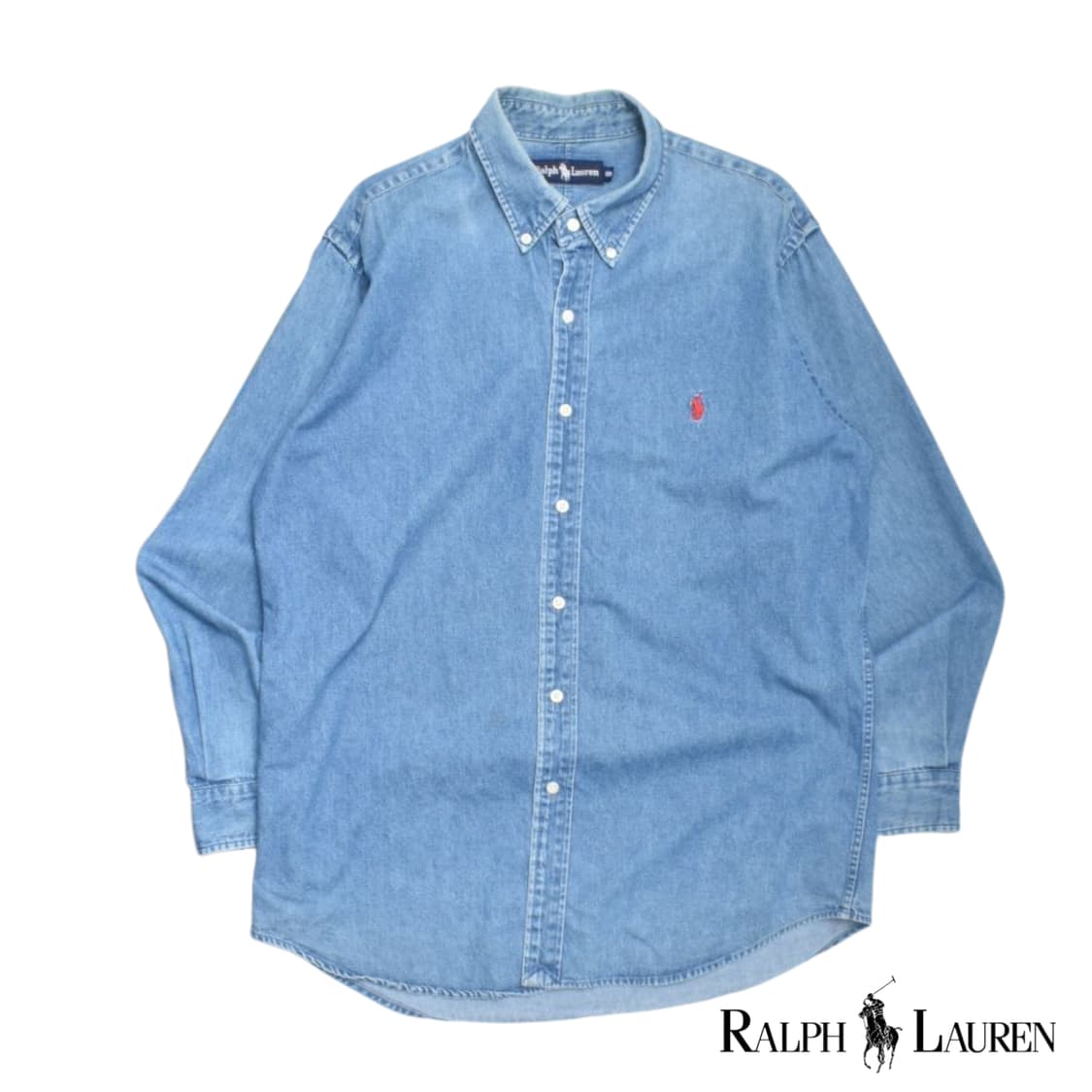 00S 폴로 랄프로렌 데님 셔츠 청남방 105 N0730 상품이미지1