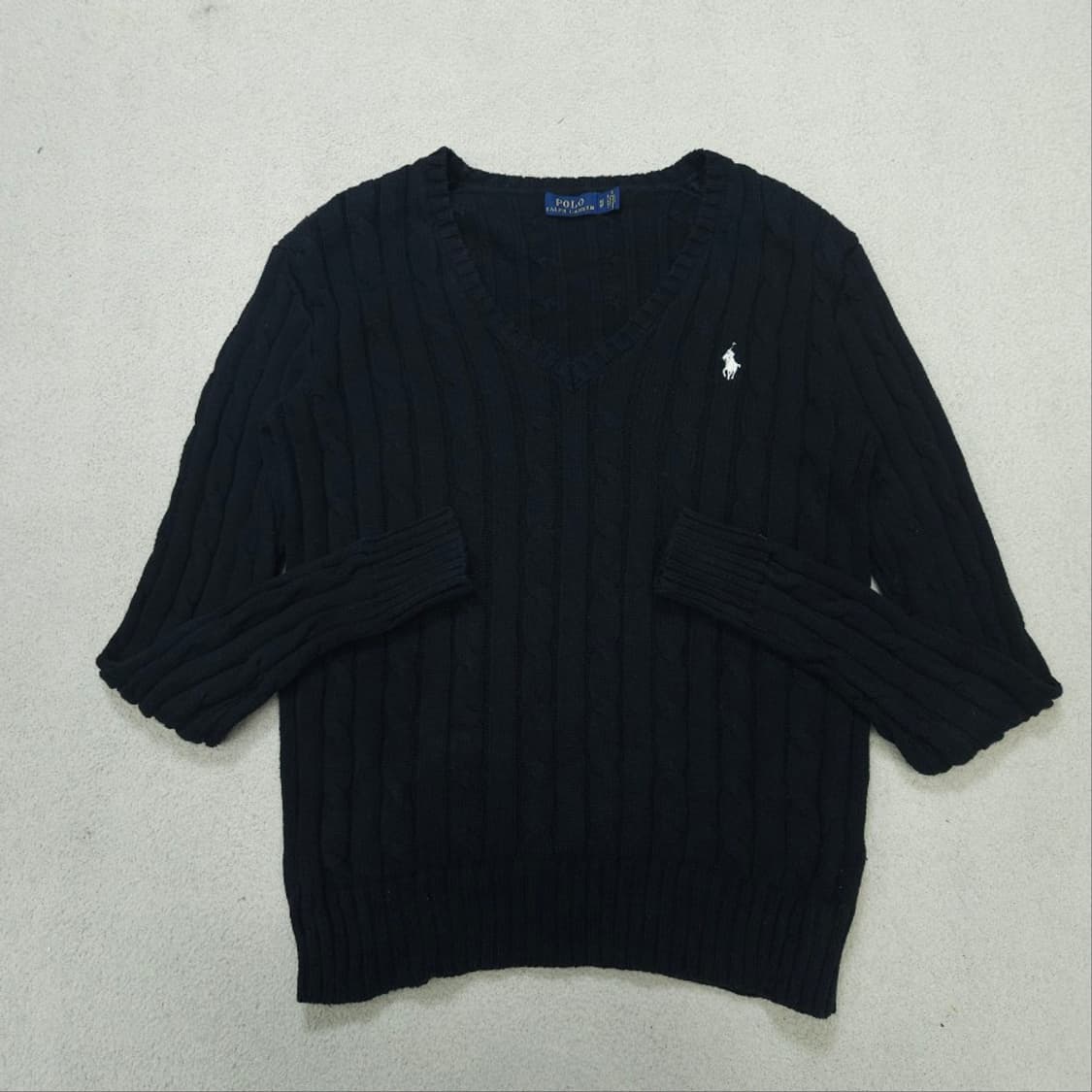 폴로 랄프 로렌 신형 여성 케이블 니트 XS 상품이미지2