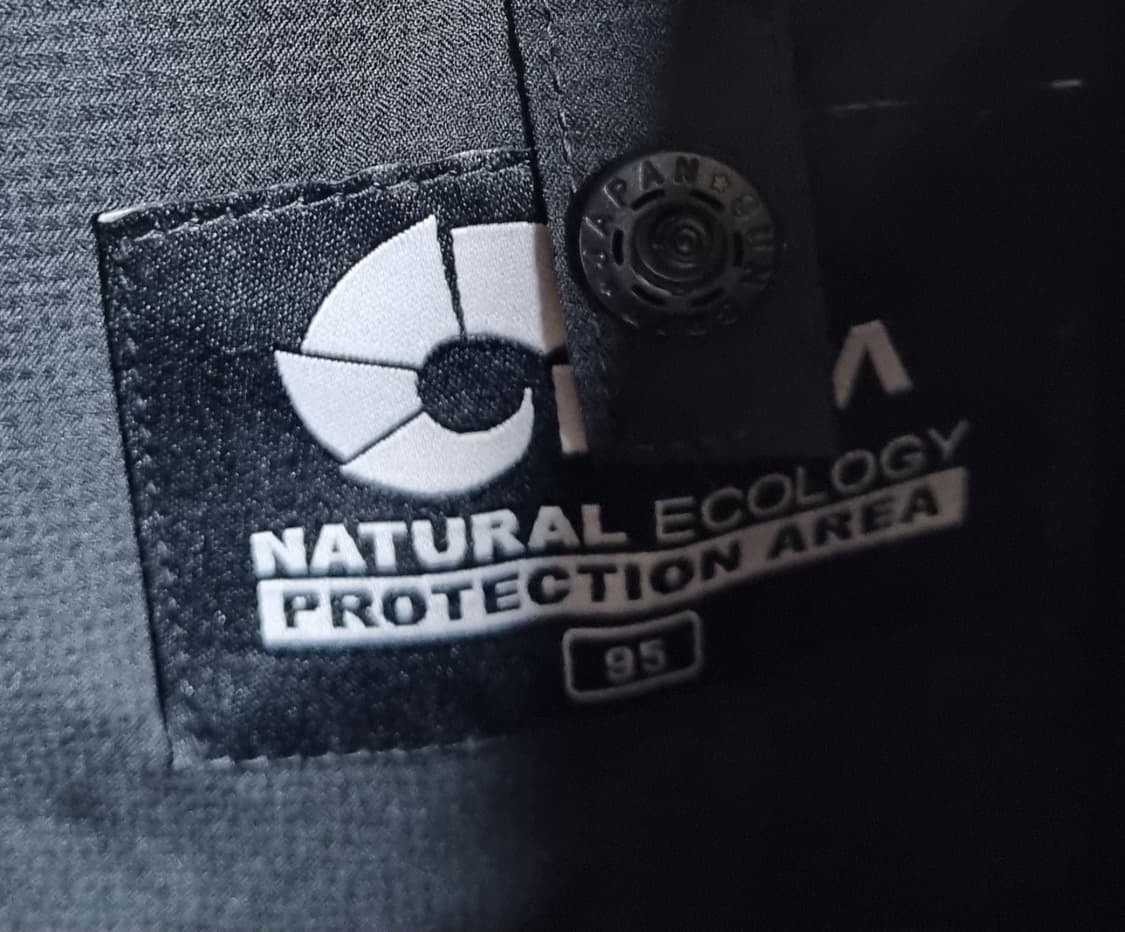 M ) 네파 블랙 이중지퍼 바람막이 상품이미지3