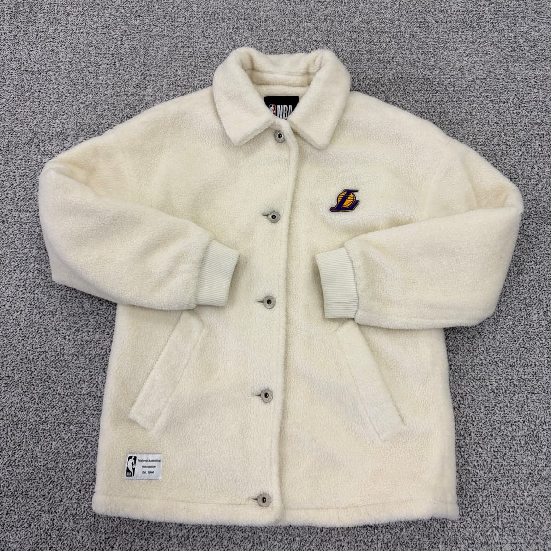 XS NBA 여성 양털 뽀글이자켓 0130H1 상품이미지1