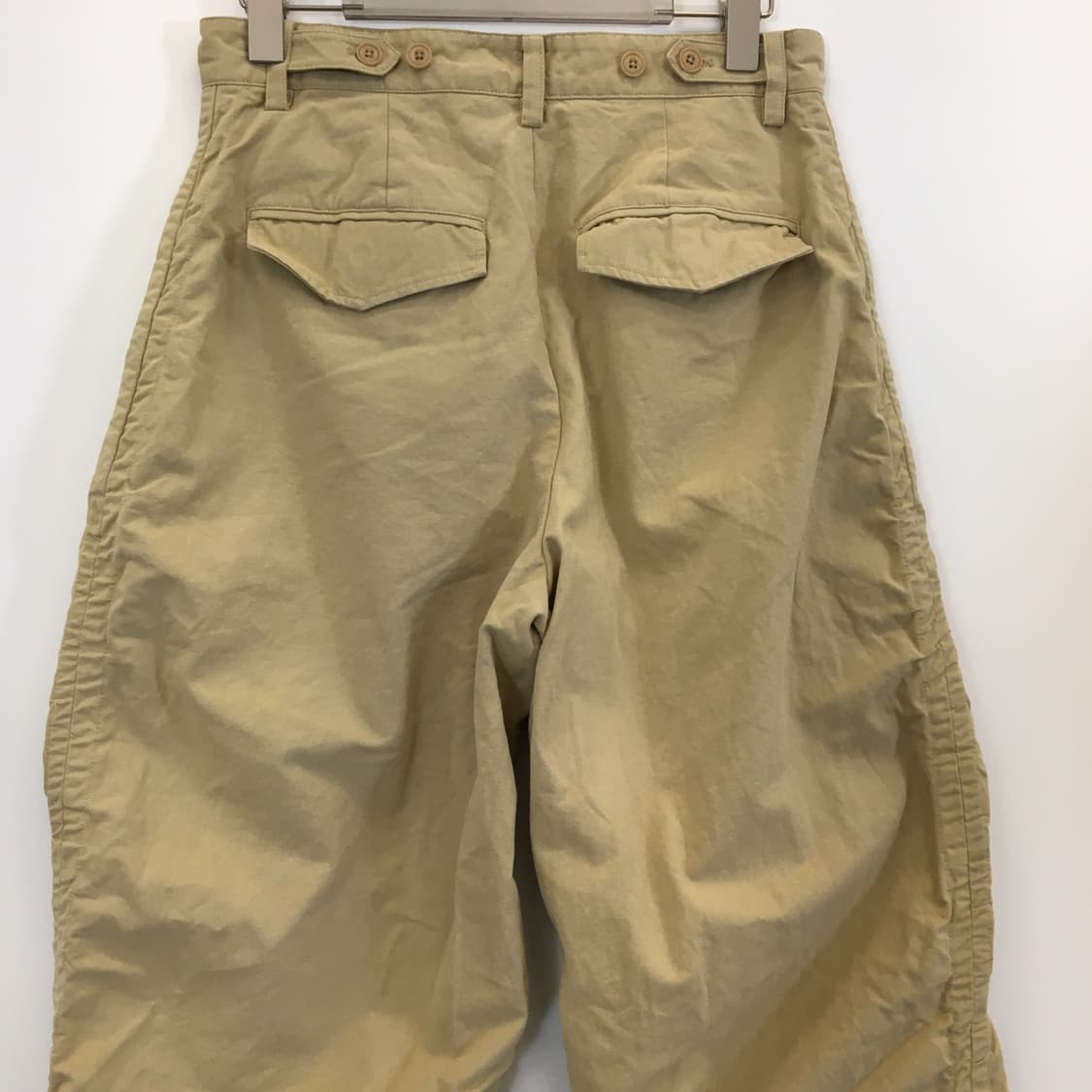 coor 쿠어 셔링 컴벳 트라우져 베이지팬츠 S  상품이미지4