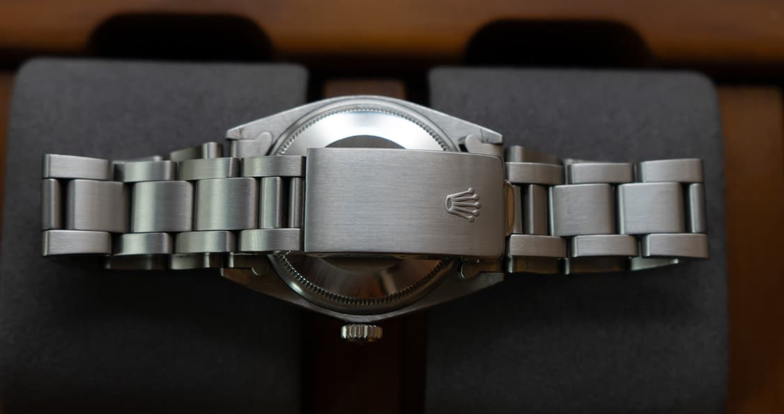 롤렉스 오이스터 퍼페츄얼 데이트 엔진턴베젤 1501 청판 시계 상품이미지5