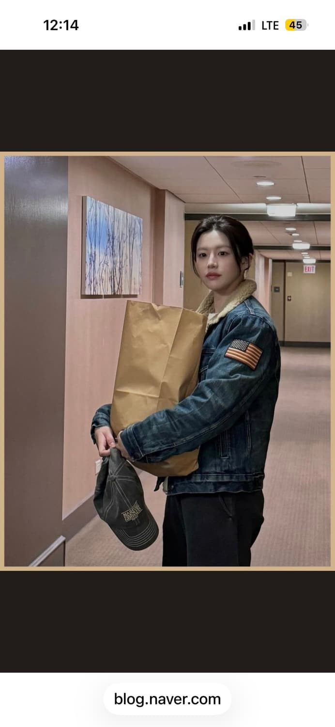 폴로랄프로렌 양털 데님 자켓 L 상품이미지3