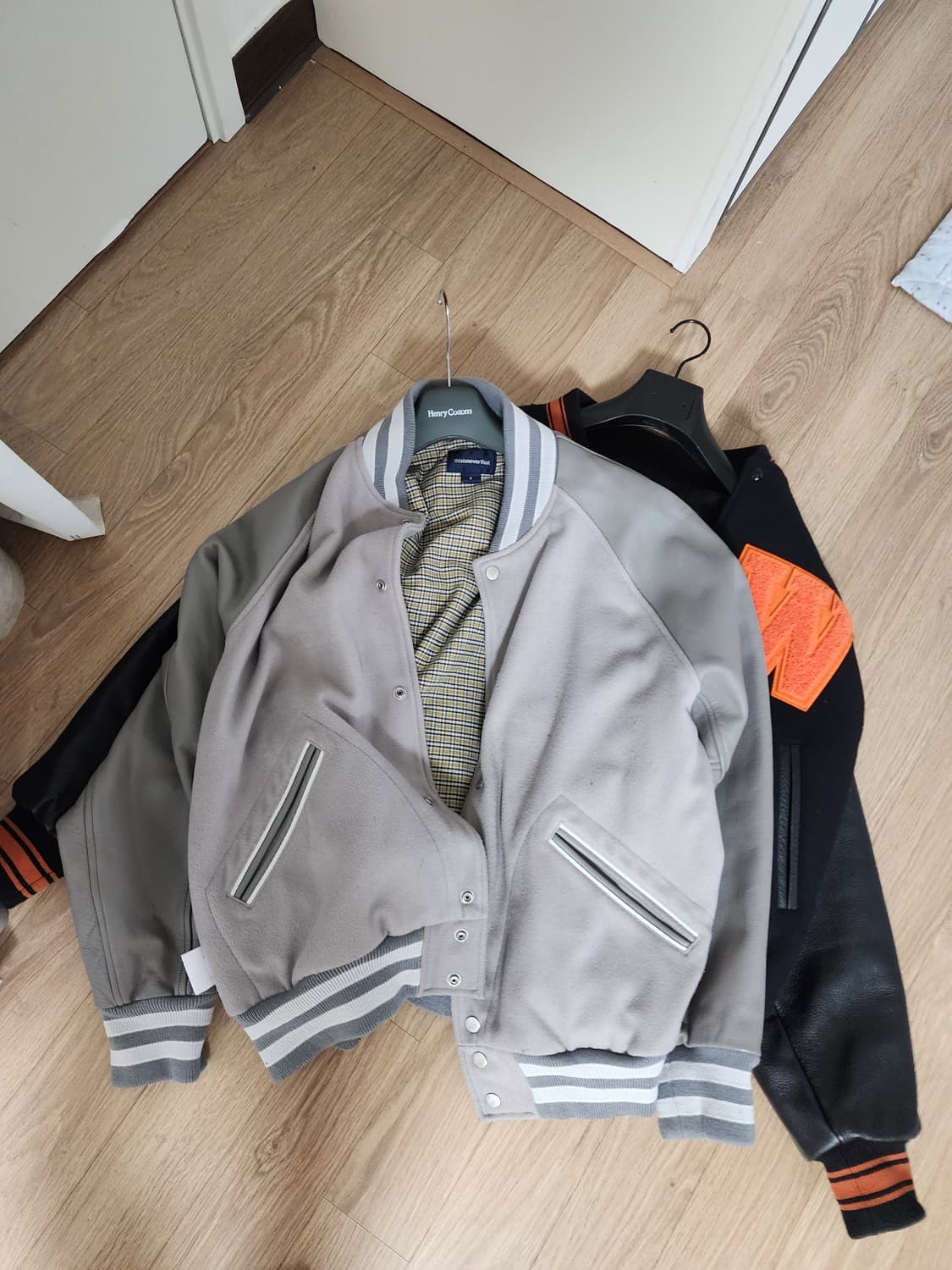 디스이즈네버댓 소가죽 바시티 M 상품이미지2