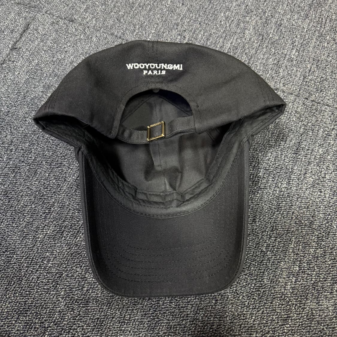 우영미 WYM 로고 볼캡 모자 상품이미지7