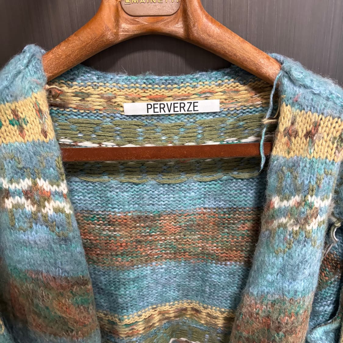 퍼버즈 모헤어 가디건 상품이미지2