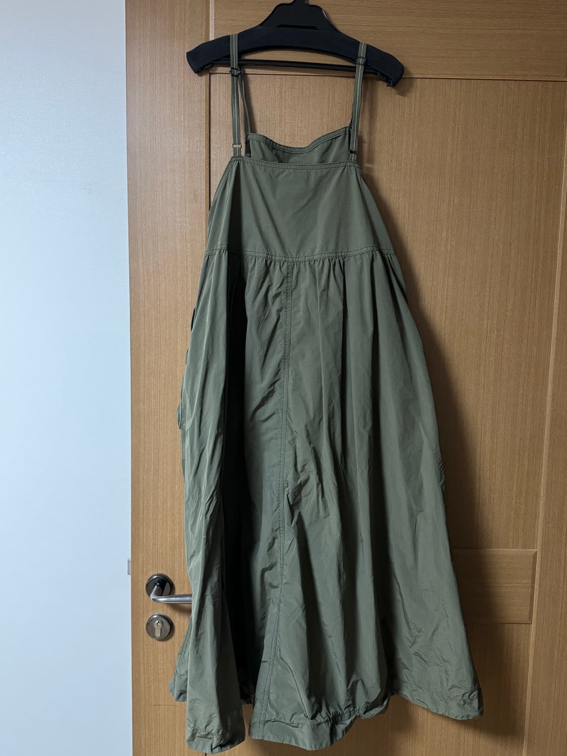 앤드원더 카고 오버사이즈 원피스 (카키 WS/M 프리사이즈) 상품이미지3