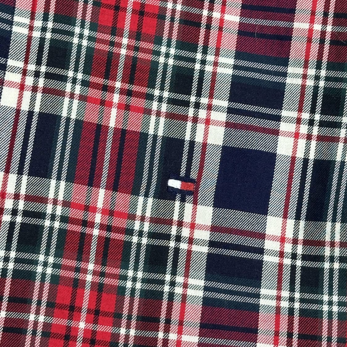 타미힐피거 플래그 레드 타탄 체크셔츠 (XS 여성추천) 상품이미지3