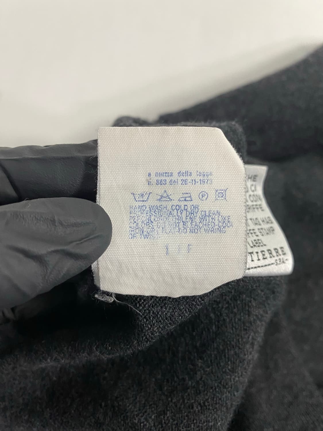 베르수스 베르사체 Versace 울 반집업 니트 <584> 상품이미지5