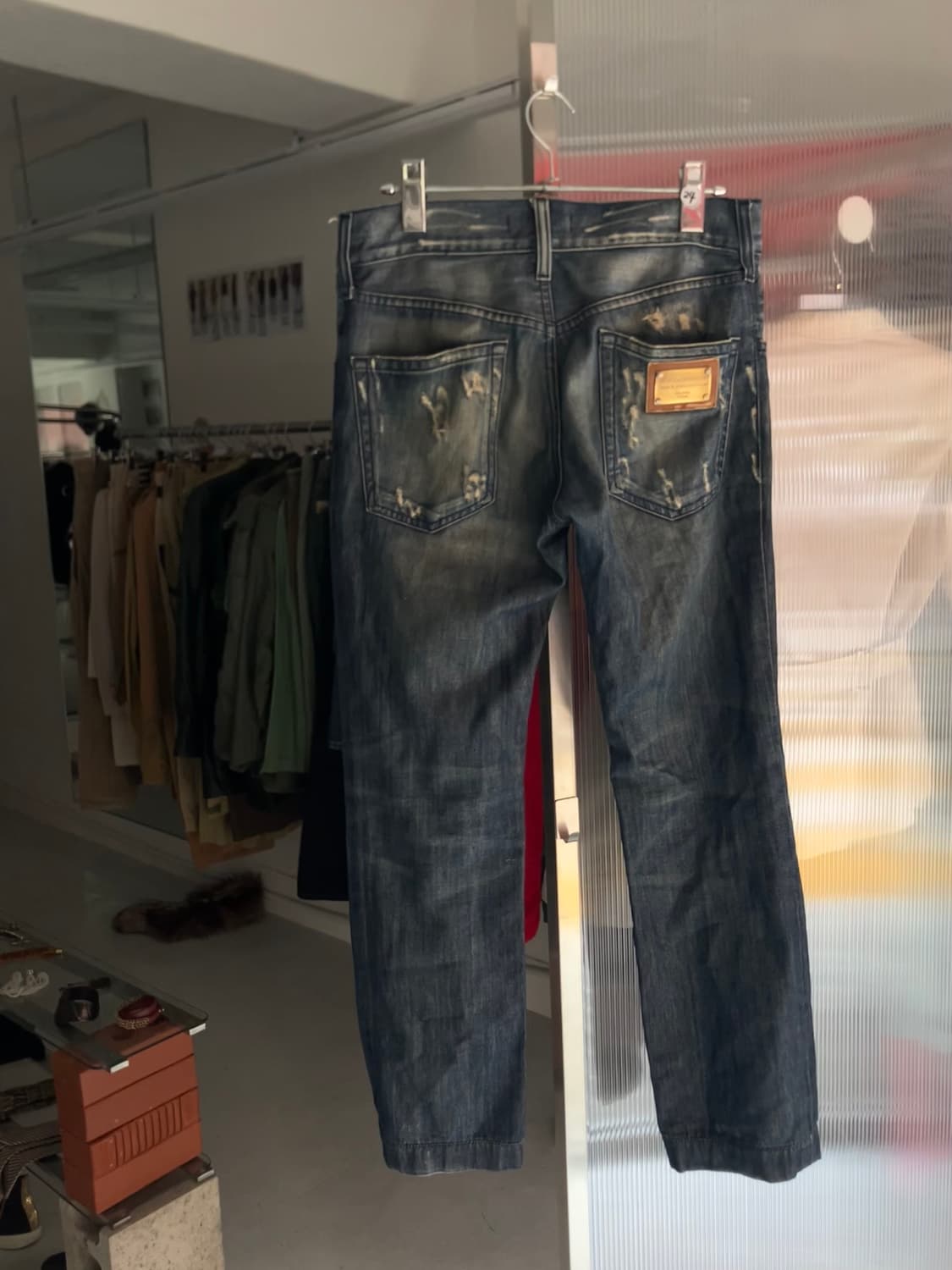 돌체앤가바나 스탠다드핏 데미지진 상품이미지4