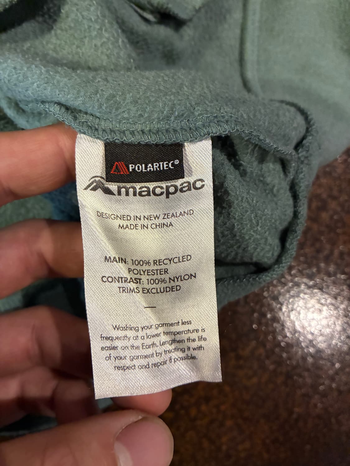 M) 뉴질랜드 MACPAC 하프집업 플리스 자켓 상품이미지5