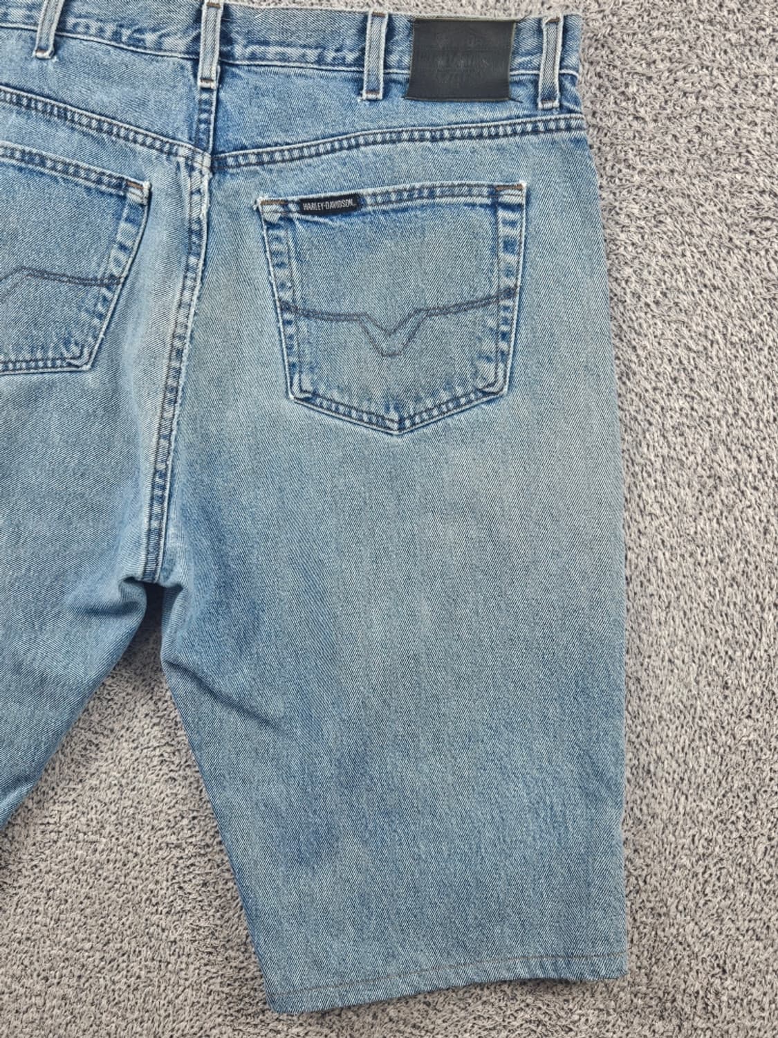 할리데이비슨 바이커 데님 쇼츠 반바지 ( 38" ) / 11350 상품이미지10