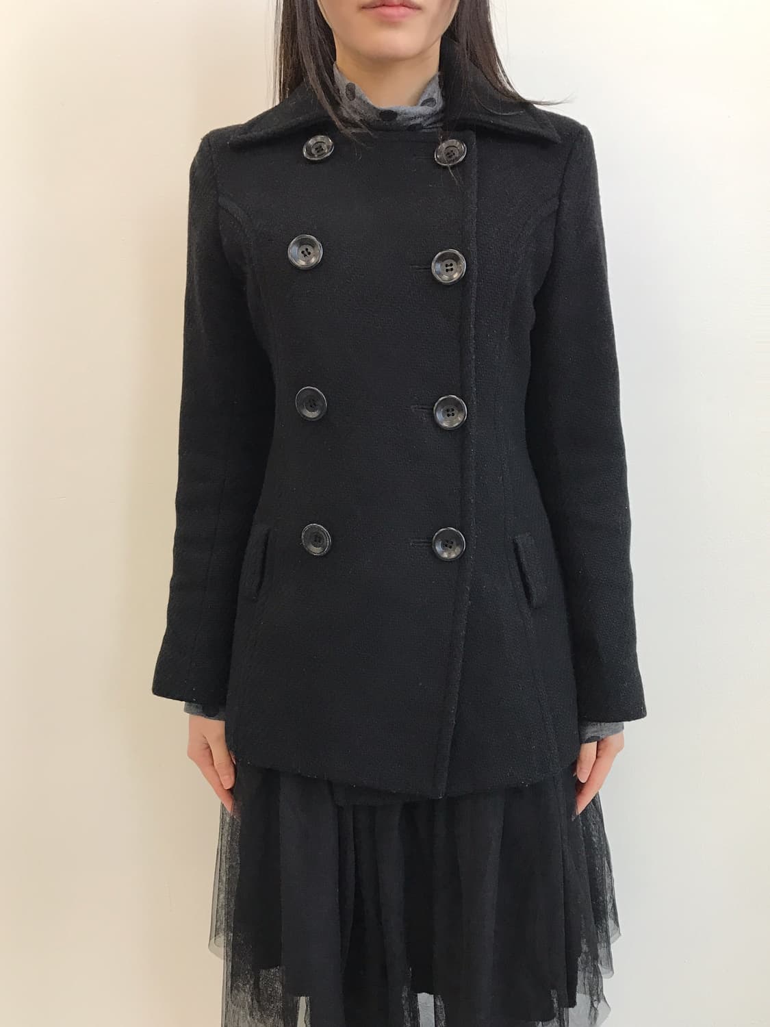 CANDY ROCKET’S Double Breasted Wool Coat 상품이미지2