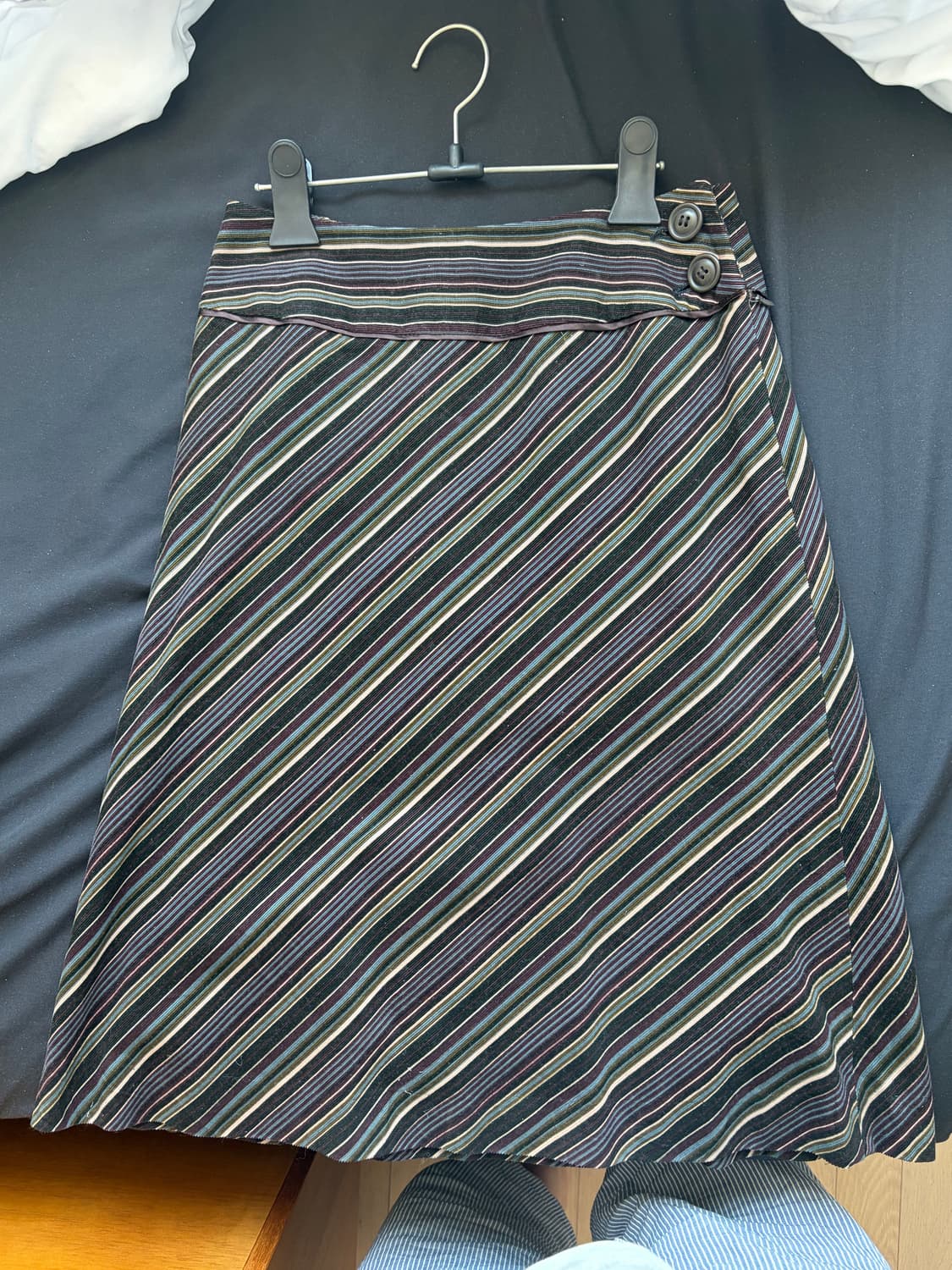 vintage stripe skirt 상품이미지1
